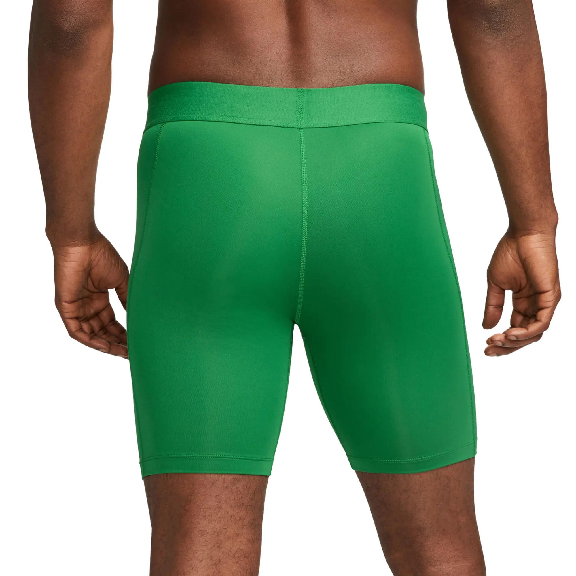 Pantaloncini A Compressione Uomo Nike Pro Strike Verde 4/4