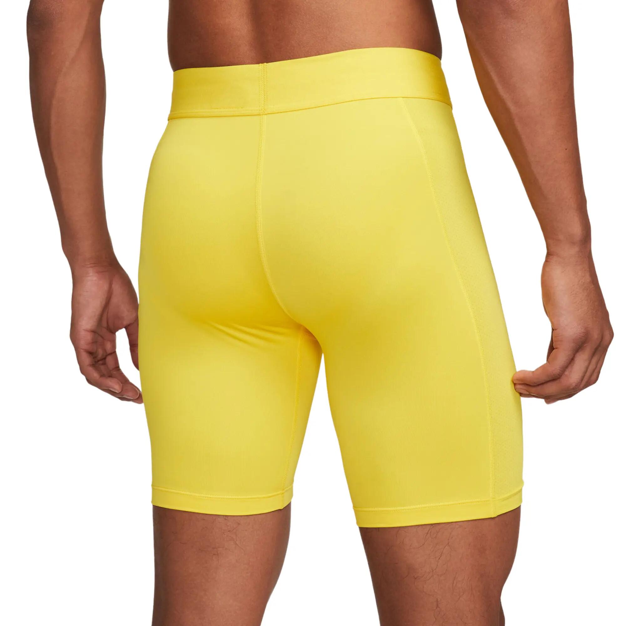 Heren Pro Strike DriFIT Compressieshort (Geel) 4/4