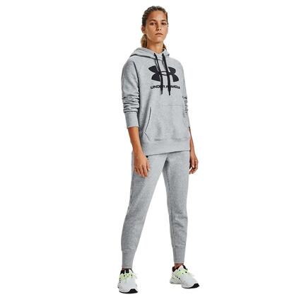 Dames Rival Fleece Joggingbroek (Grijs)