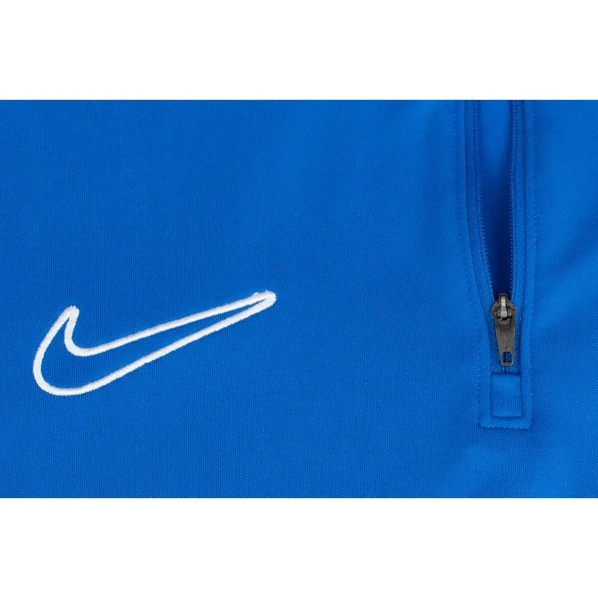 Felpa Cerniera Ad Un Quarto Uomo Nike Academy 23 Blu Blu Navy 4/4