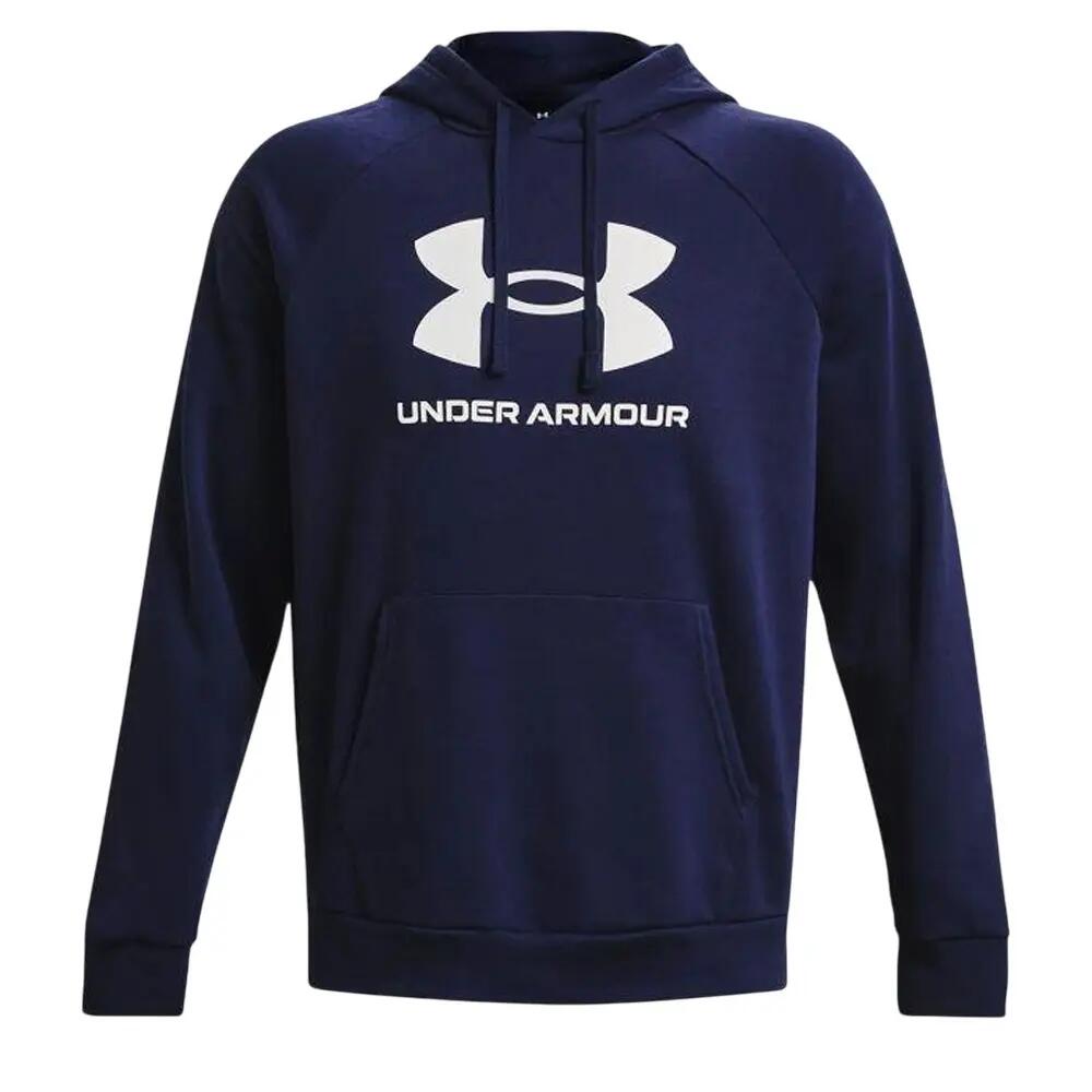 Sweat À Capuche Style Logo RIVAL Homme (Bleu Marine) 2/6