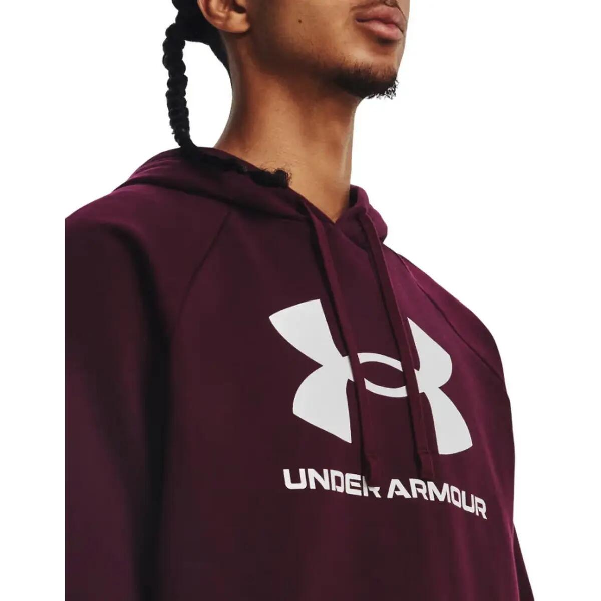 Pánská tréninková mikina Rival Big Logo Fleece s kapucí 4/6