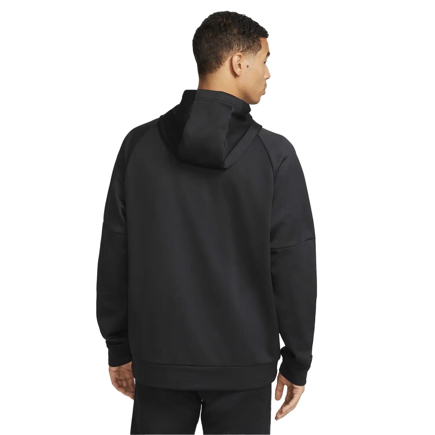 Felpa Con Cappuccio Uomo Nike Nero 3/3