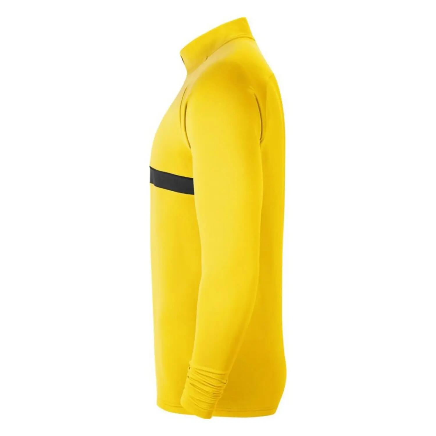 Heren Academy 21 DriFIT Quarter Zip Boortop (Mosterd Geel) 3/3
