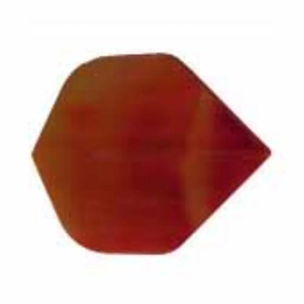 Plumas Iridescent Smooth Standard Roja 3/3