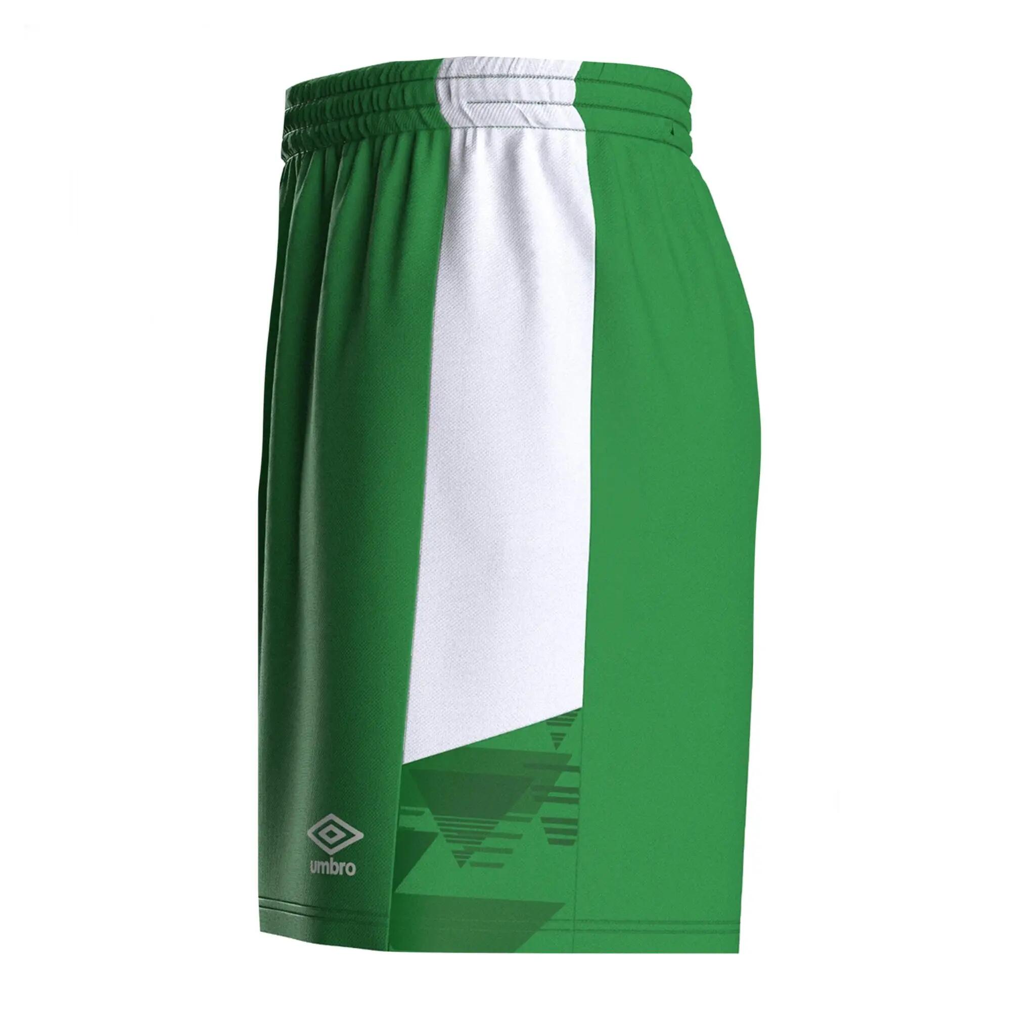 Pantaloncini Uomo Umbro Vier Smeraldo Bianco 4/4