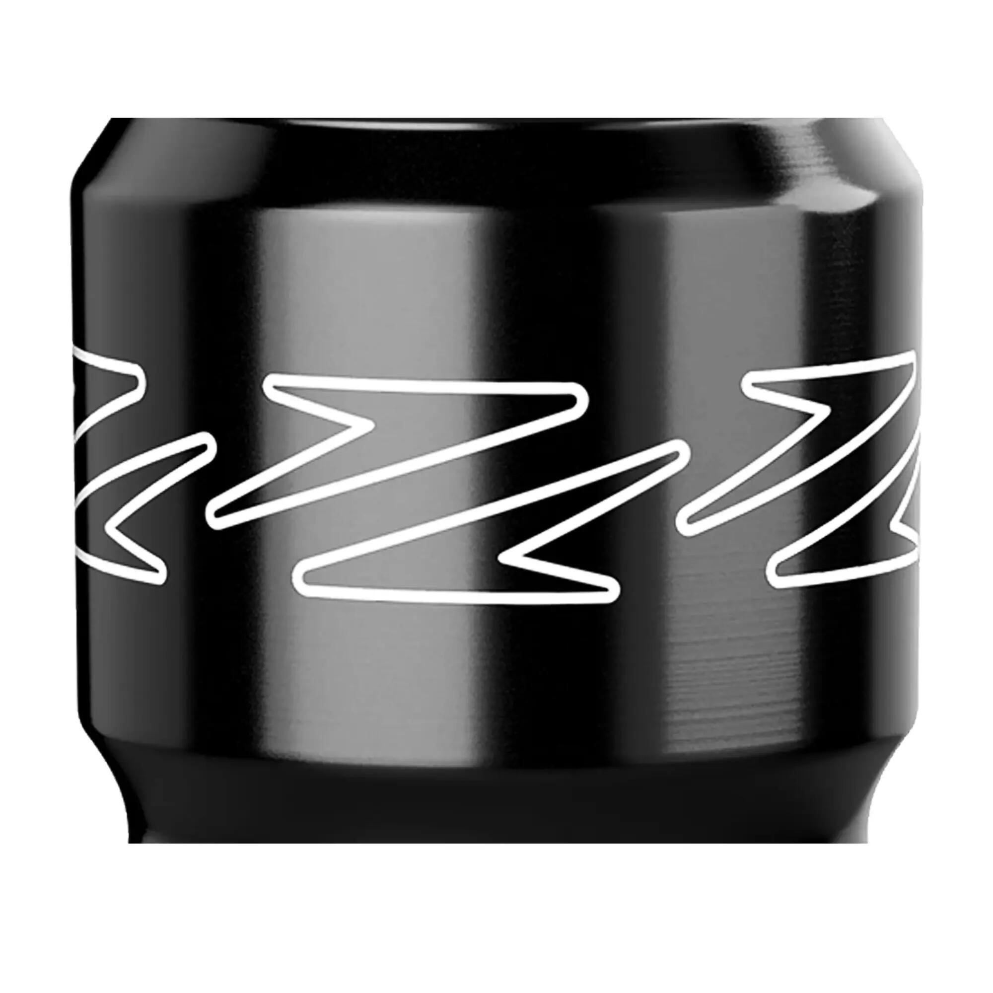 Gourde Motif/style Logo 1 Litre (Noir / Blanc) 3/4