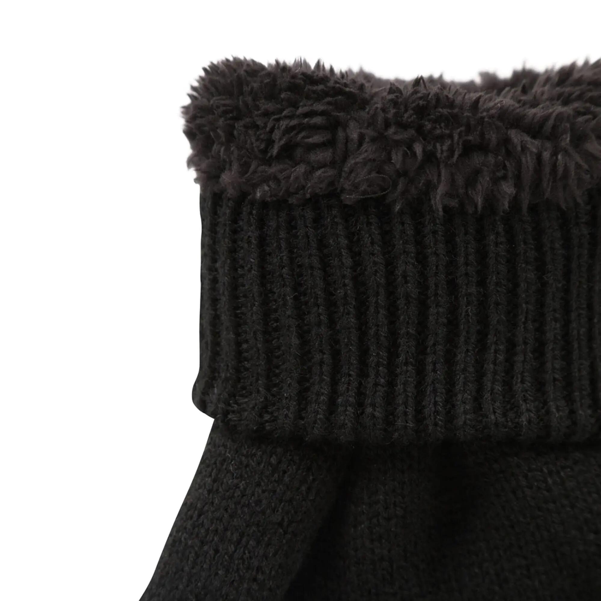 Handschuhe, Plüsch Isotherm Damen Schwarz 4/4