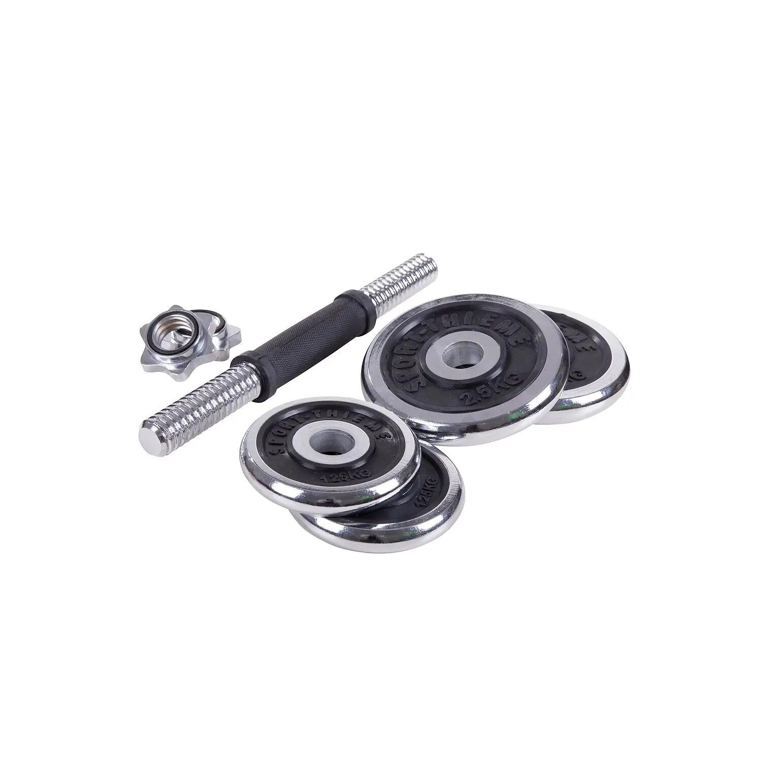 Dumbbell Set 10 kg incl. Case Gewichtheben Unisex 3/6