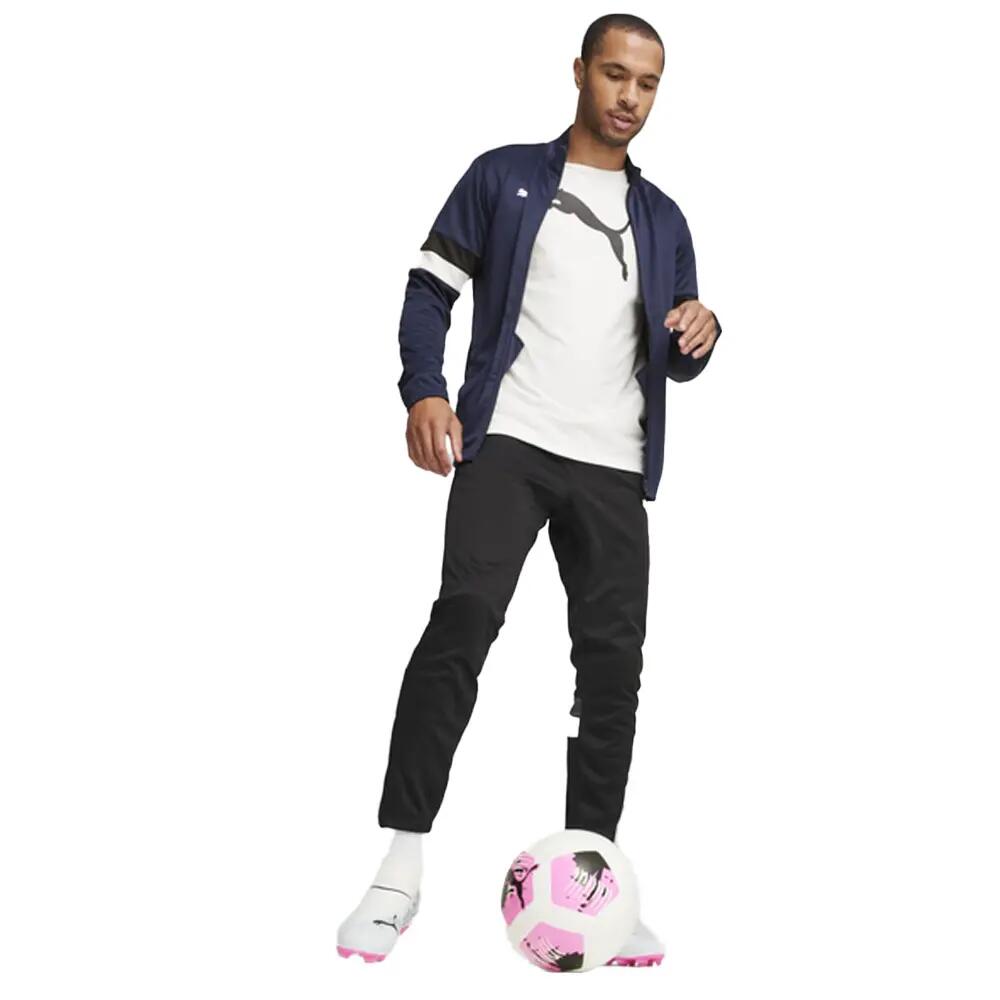 Tuta Uomo Puma Team Rise Nero Blu Navy 4/4
