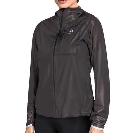 Veste Noir Femme Odlo Dual Dry