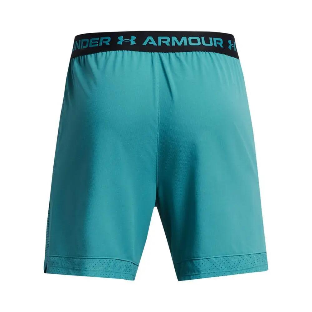 Mens Vanish Woven Graphic Shorts (Blue) 2/2
