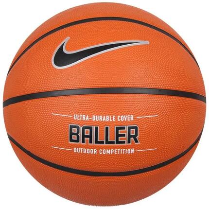 Ballon De Basket Motif/style 8 Panneaux BALLER (Orange) Taille 7