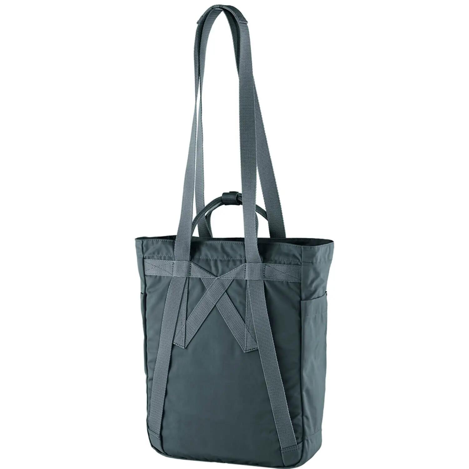 Mochila Gris Oscuro Fjallraven Kånken Totepack Graphite Ligera y Versátil 4/5