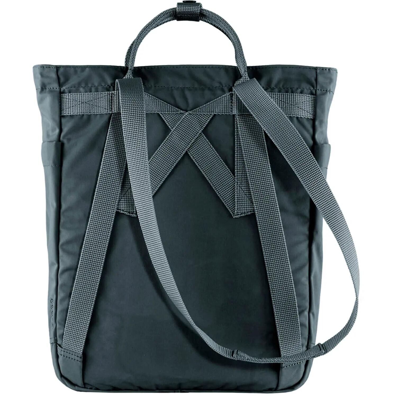 Mochila Gris Oscuro Fjallraven Kånken Totepack Graphite Ligera y Versátil 2/5