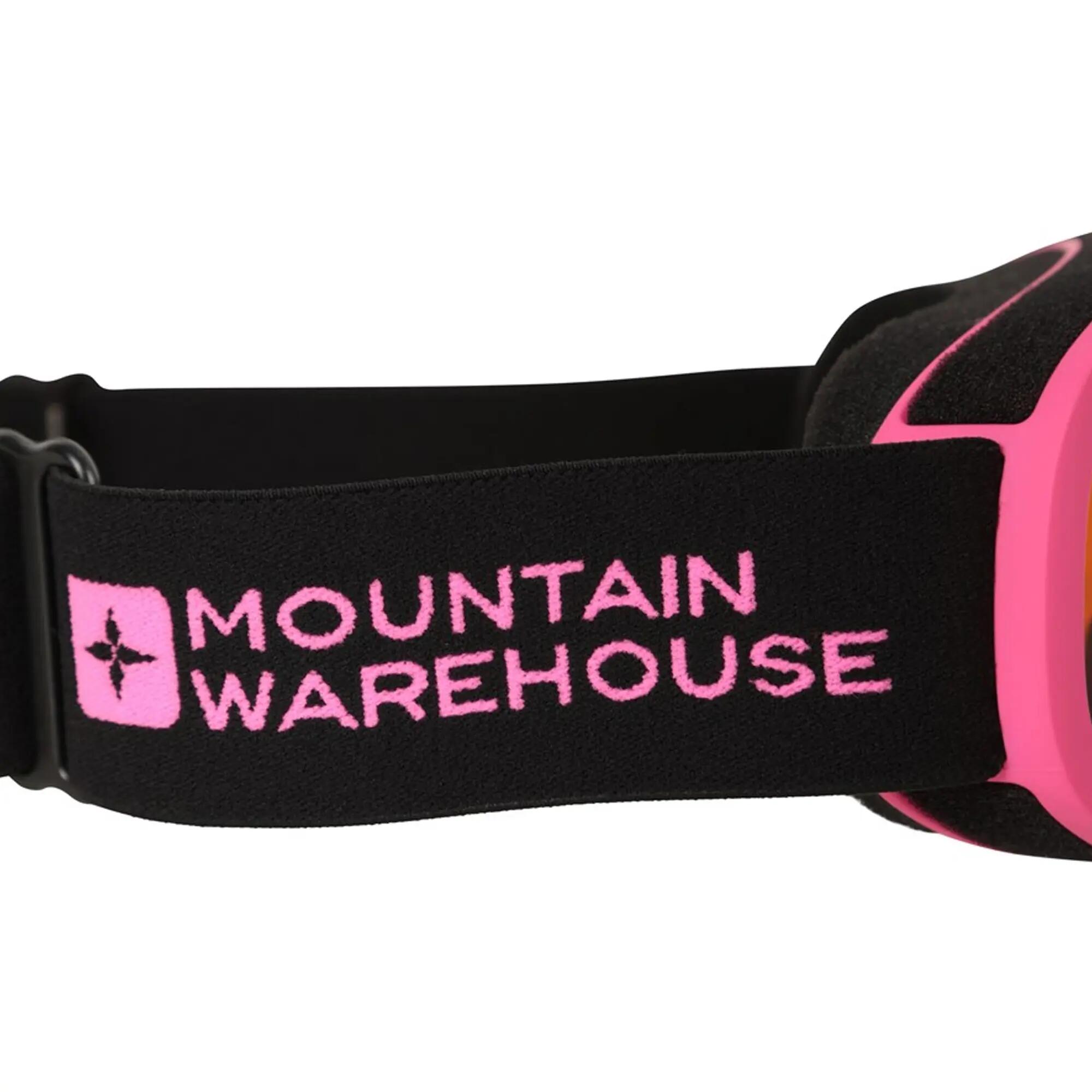 Bambini Occhiali Da Sci Mountain Warehouse Rosa 4/4