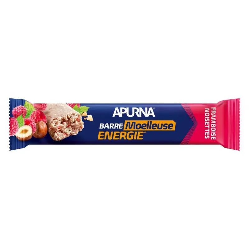 Lot de 28 barres Energie Apurna Framboise/Noisette 2/3
