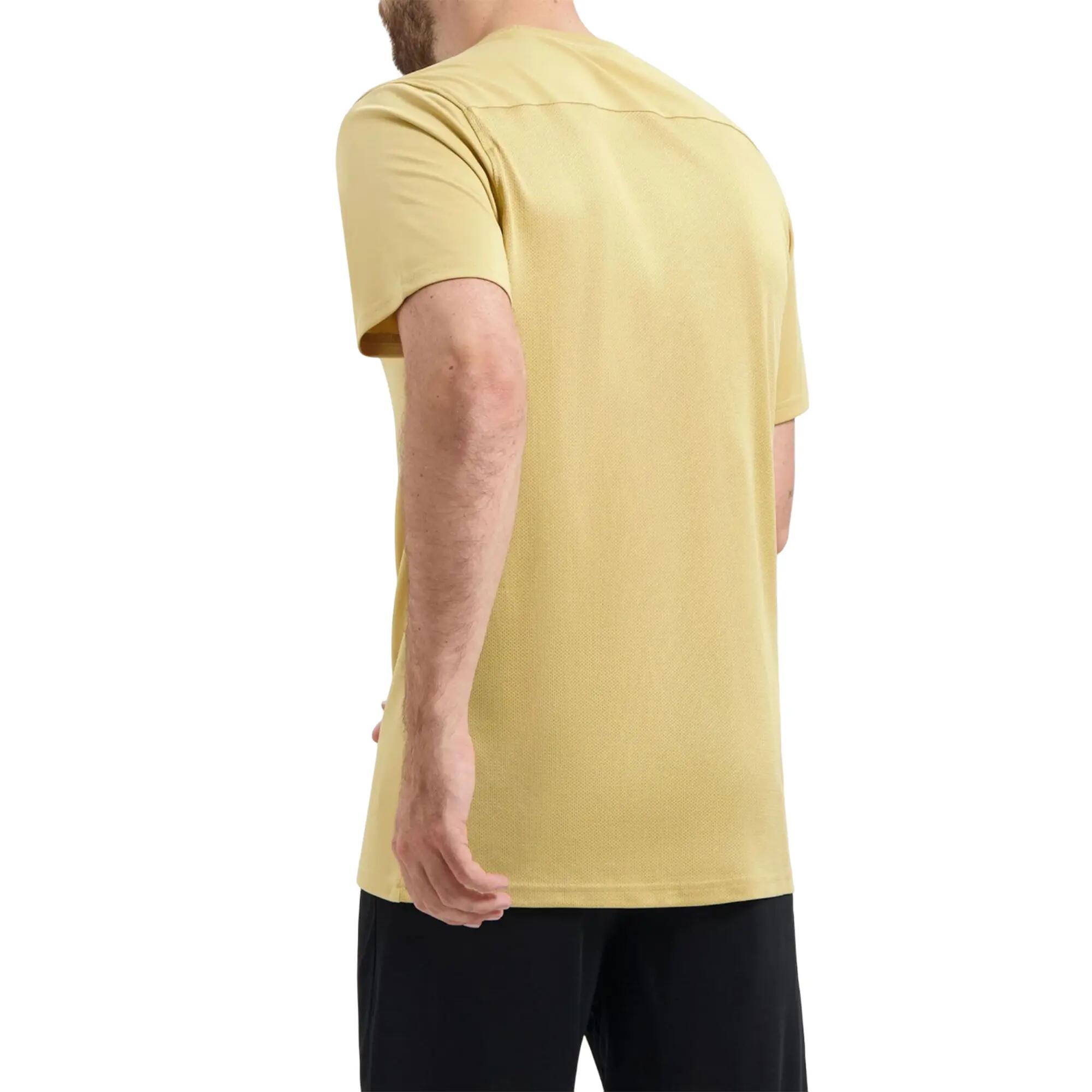 Camisola de manga curta Dry Park VII para homem (Dourado) 4/5