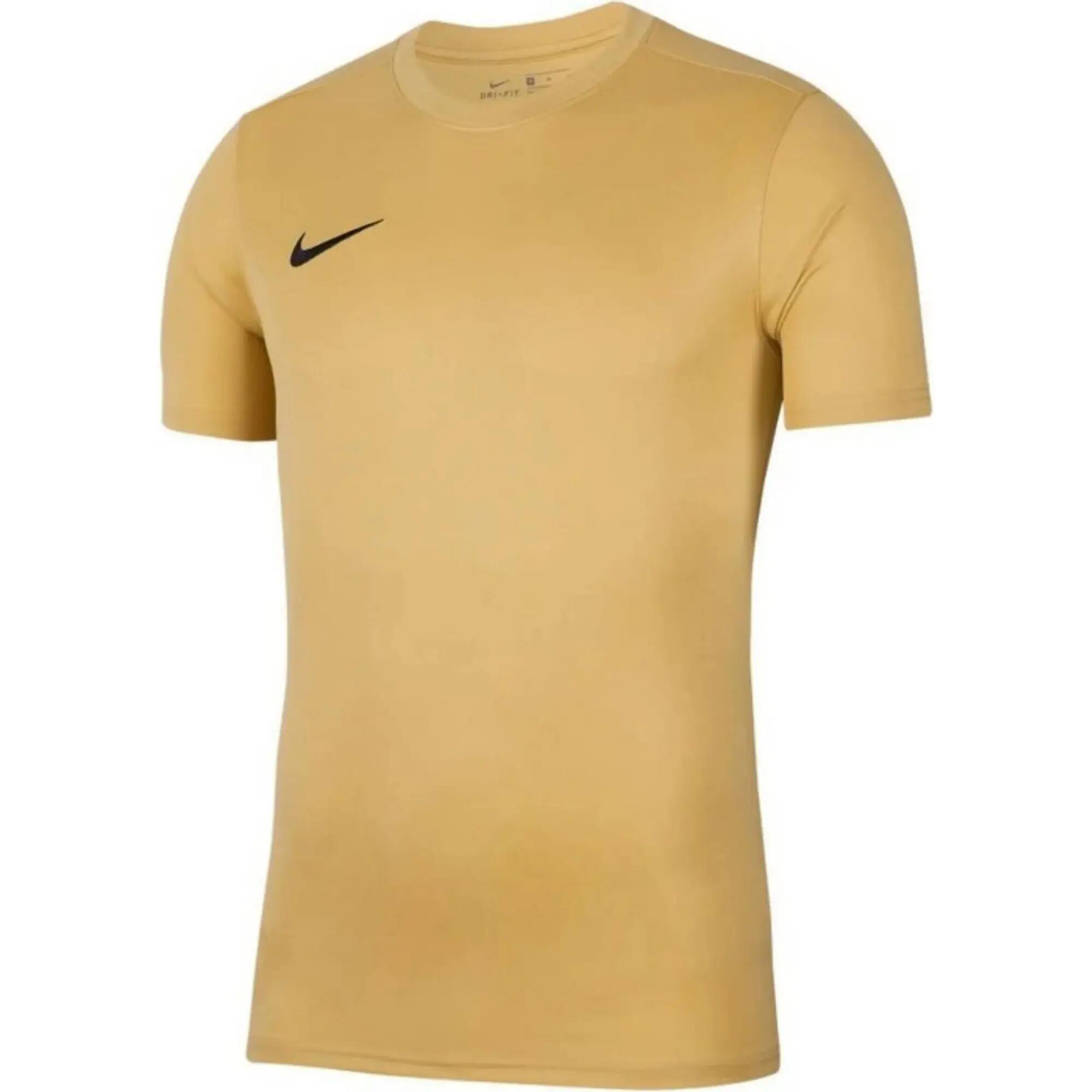 Camisola de manga curta Dry Park VII para homem (Dourado) 2/5