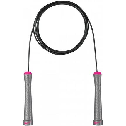 Corde À Sauter De Vitesse (Gris Foncé / Rose)