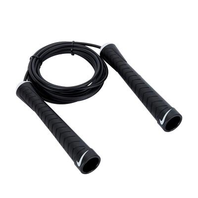 Leren speed rope (zwart)