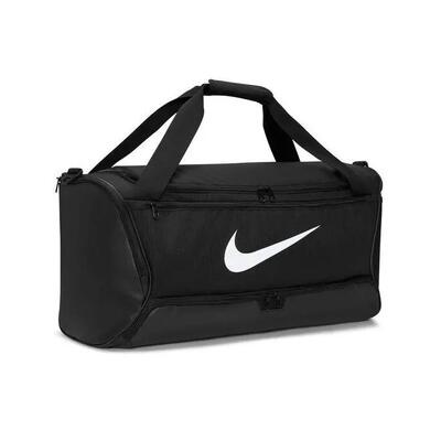 Brasilia swoosh training 60l duffeltas (middernacht marine/zwart/wit)