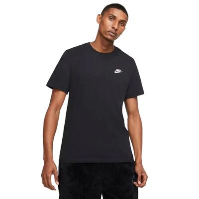 T-shirt nike tee, zwart, mannen