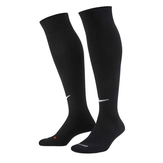 Chaussettes De Foot Motif/style Swoosh ACADEMY Enfant (Noir)