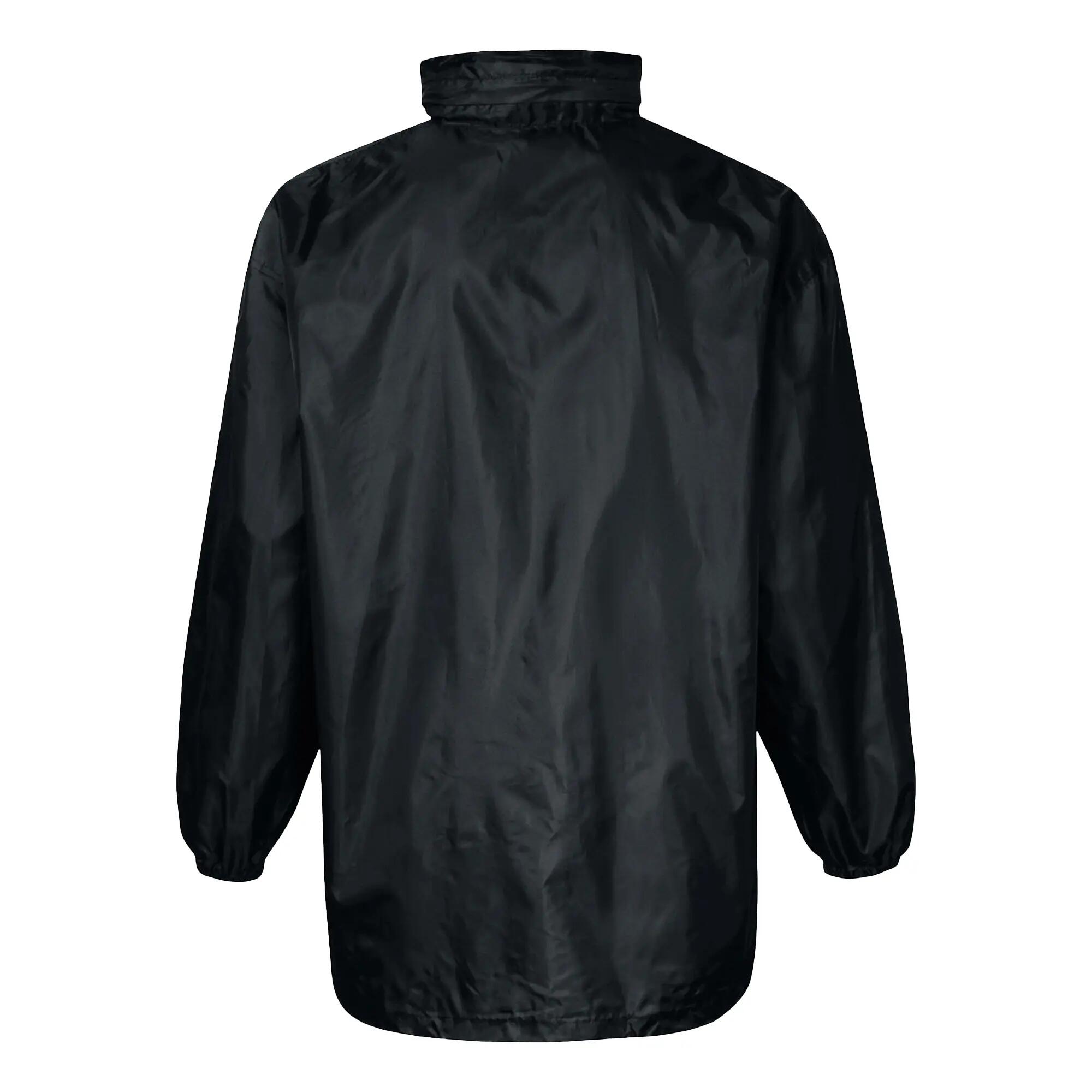Mens D555 Zac Packaway Kingsize Waterproof Jacket (Black) 3/6