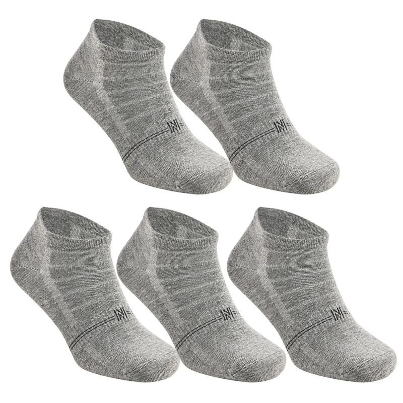 5 Çift Bambu-Pamuklu, Nefes Alabilen, Dikişsiz Patik Spor Çorabı - FRESH NT