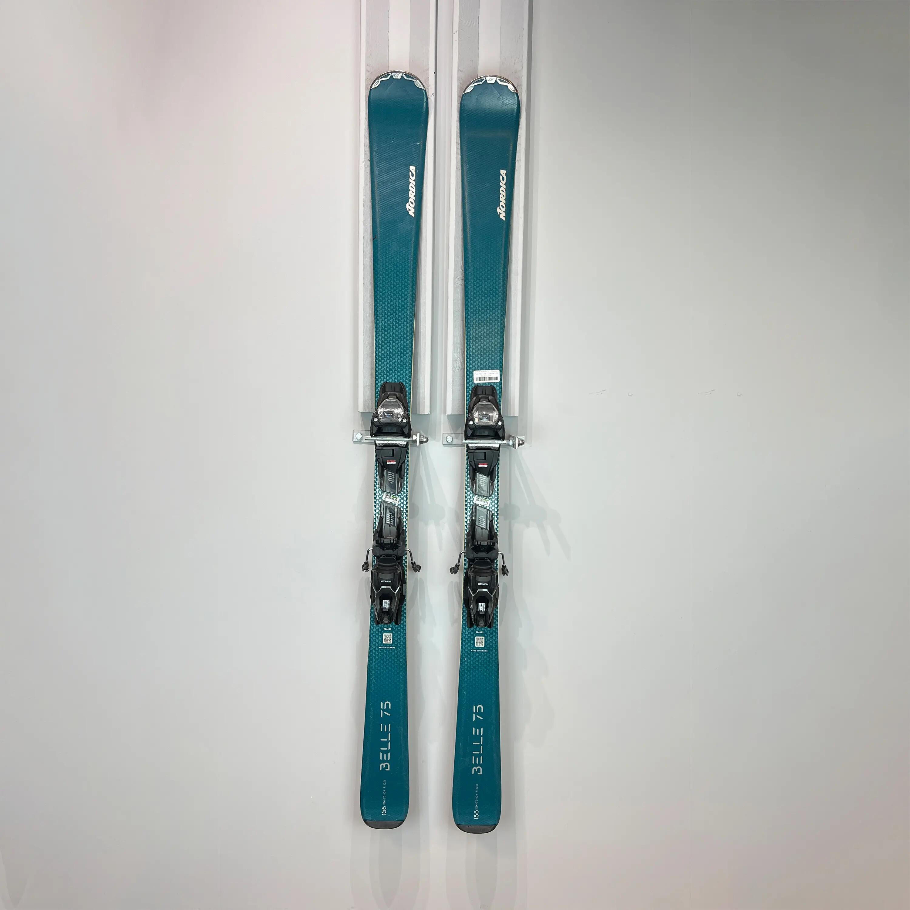 Ski's Nordica Belle 75 – Dames Piste Ski + TP2 Compact 10 Binding-156 5/6