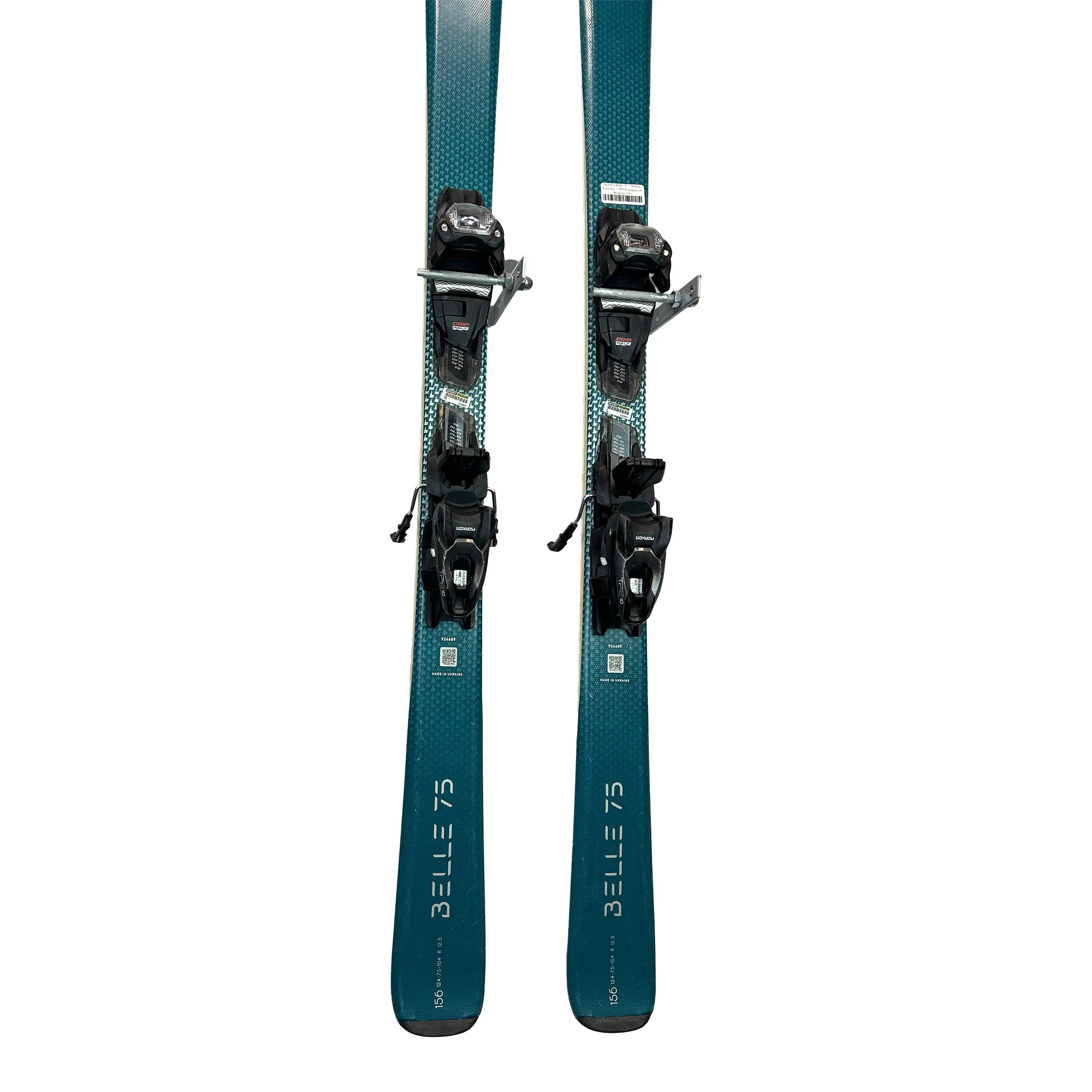 Ski's Nordica Belle 75 – Dames Piste Ski + TP2 Compact 10 Binding-156 4/6