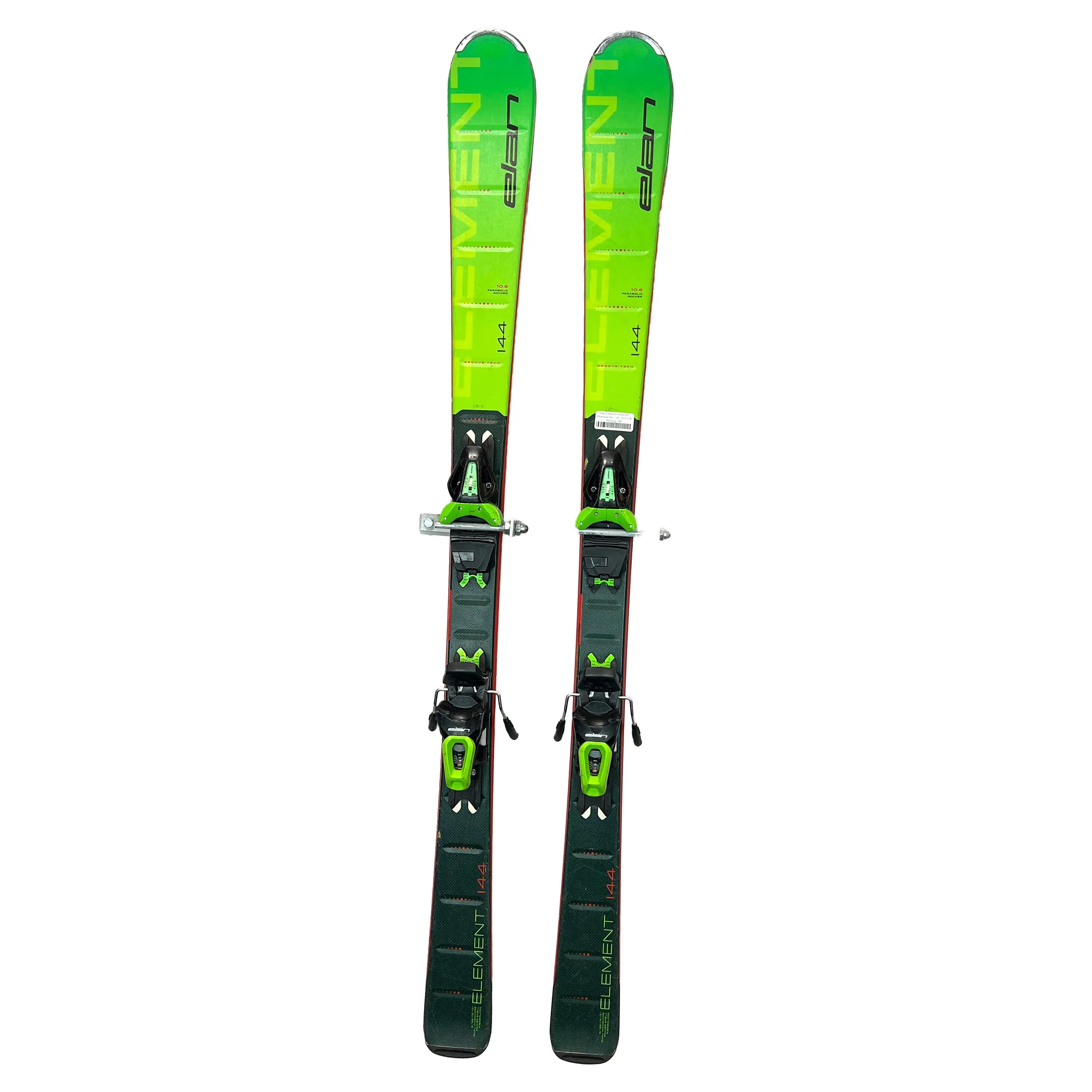Reconditionné - Ski Elan Element Green All-Mountain Ski + EL 10.0 GW Binding-144 2/6