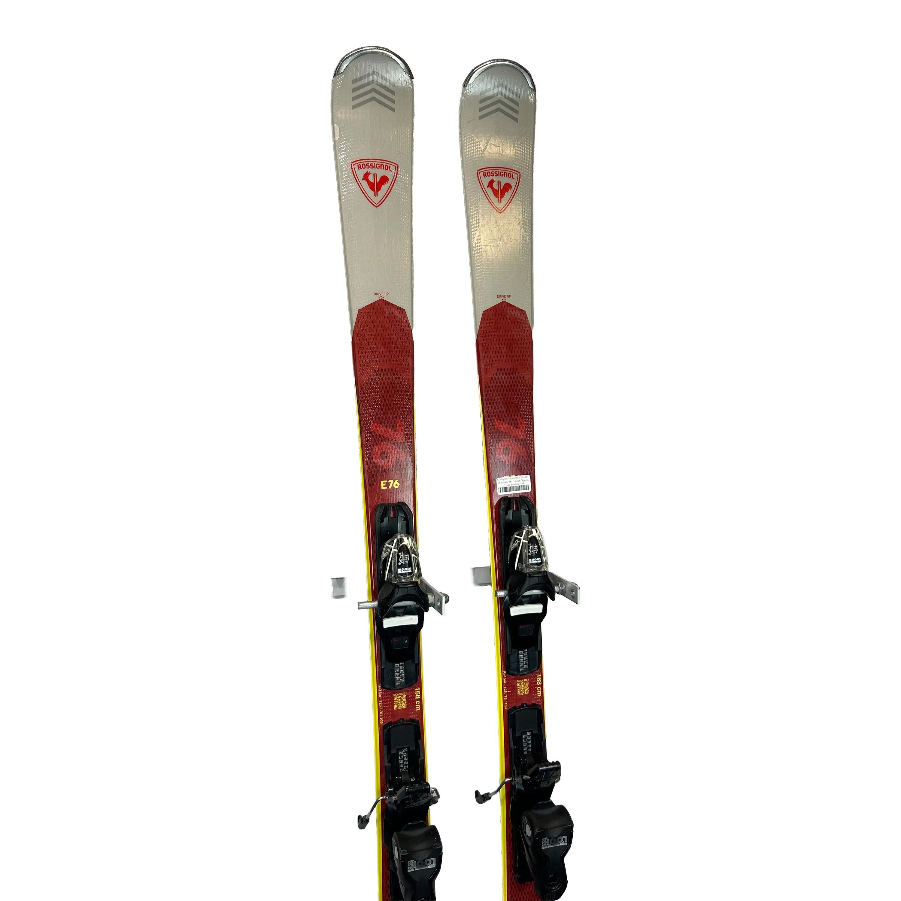 Ski Rossignol Experience 76 All-Mountain Ski + Look Xpress 10 GW Binding-168 3/6