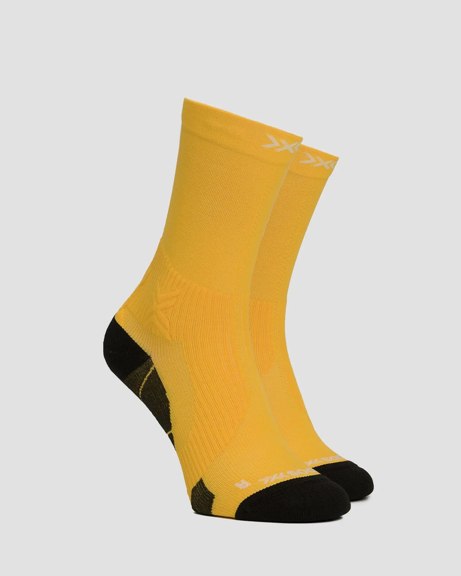 Skarpety unisex X-Socks Run Perform Crew Flash Yellow Y012 1/2