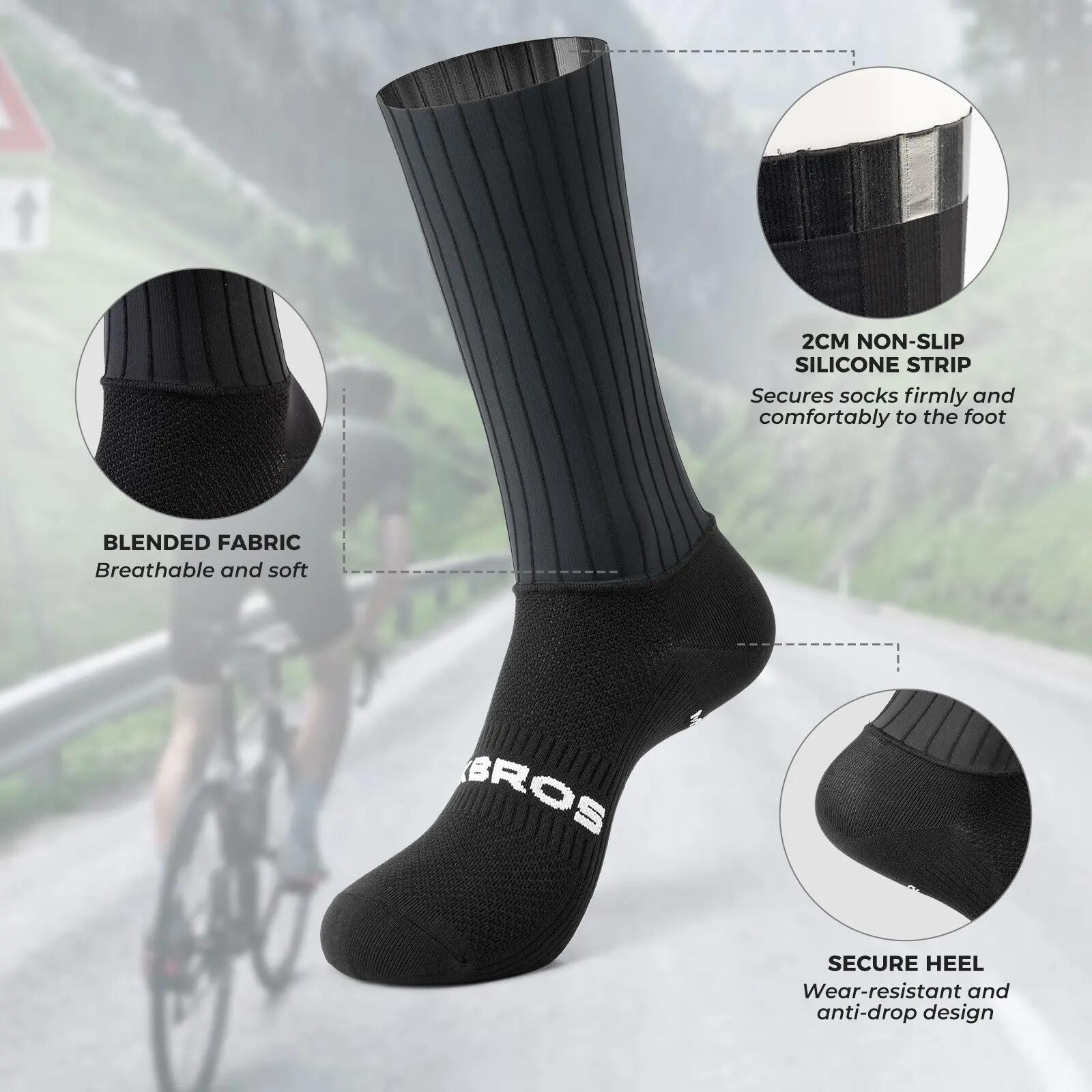 Fahrradsocken Unisex leicht atmungsaktiv 5/7