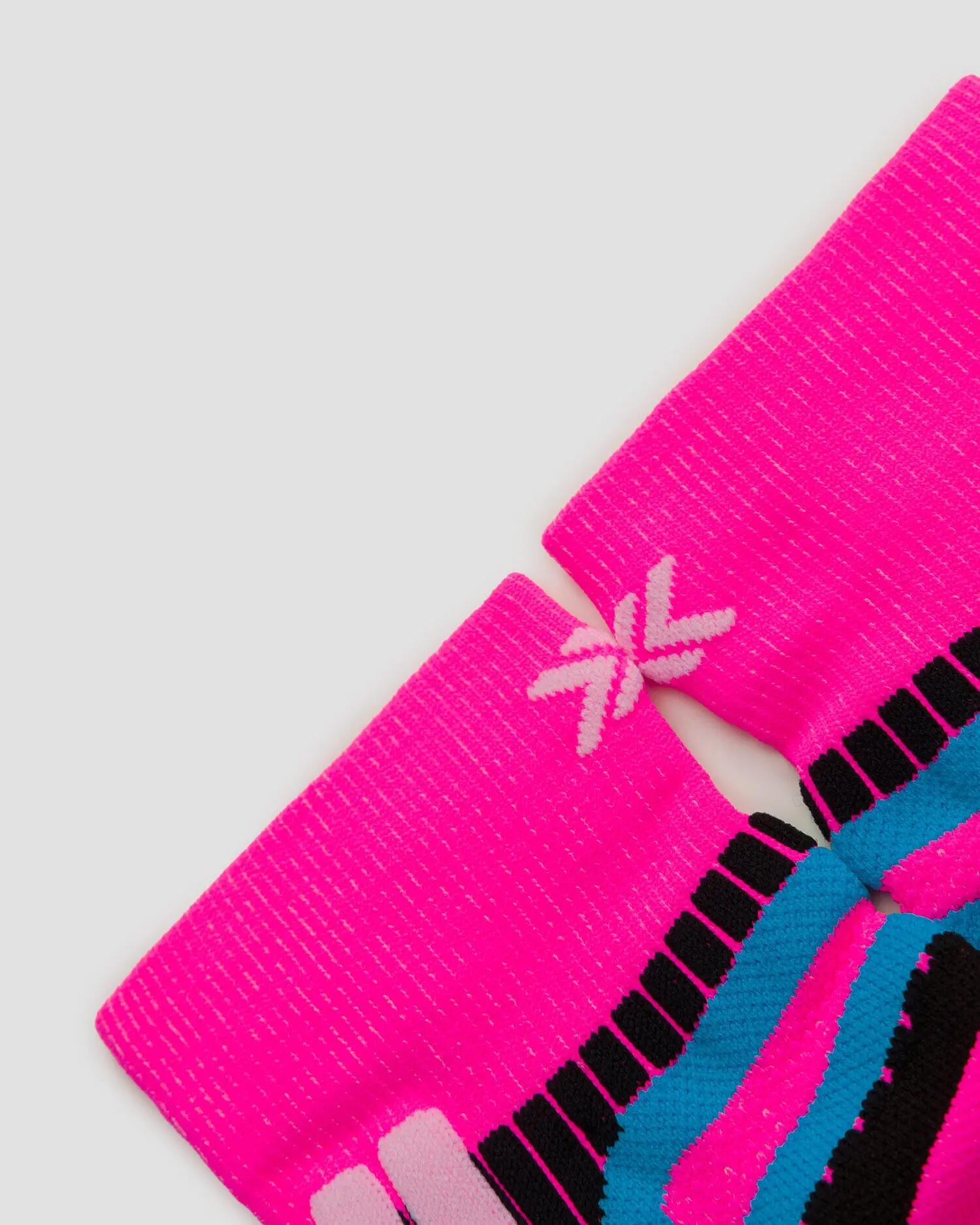 Skarpety unisex X-Socks Hike Discover Ankle Fluo Pink Frog P112 2/2
