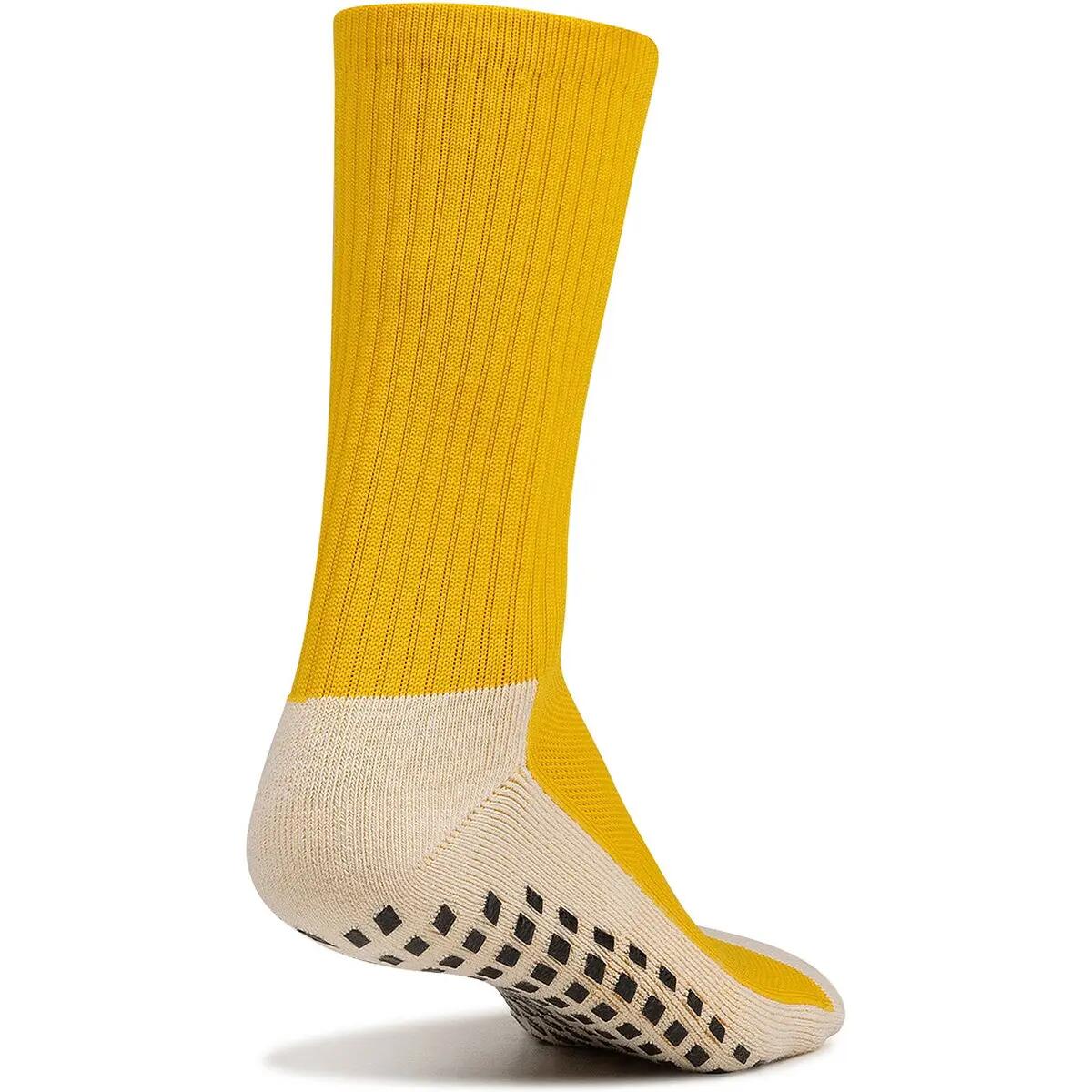 Chaussettes grip multisport - jaune 2/3