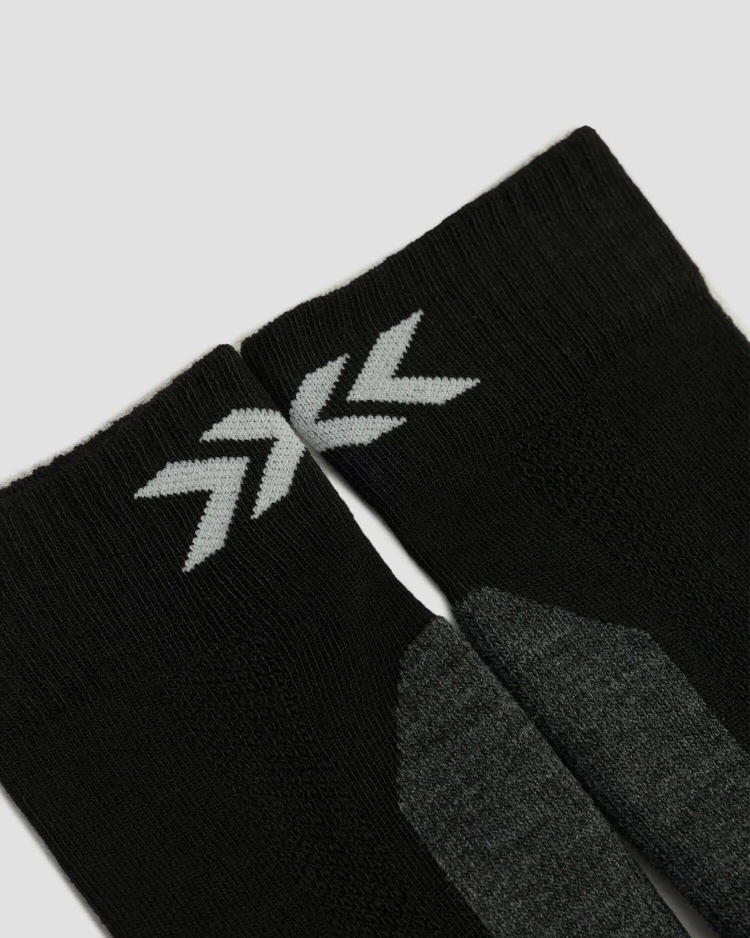 Skarpety junior X-Socks SKI DISCOVER OTC JR X BLACK/LIGHT GREY B121 2/2