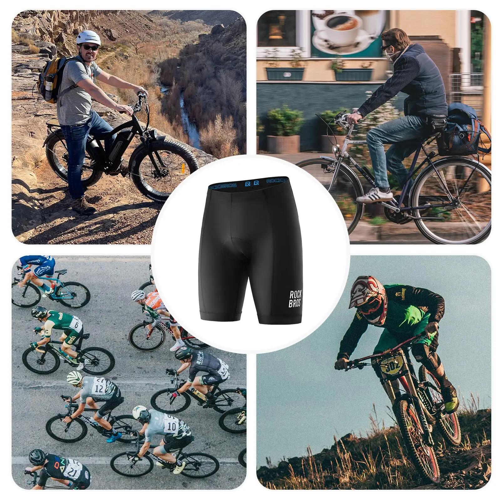 Gepolsterte Radlerhose Herren 7/7