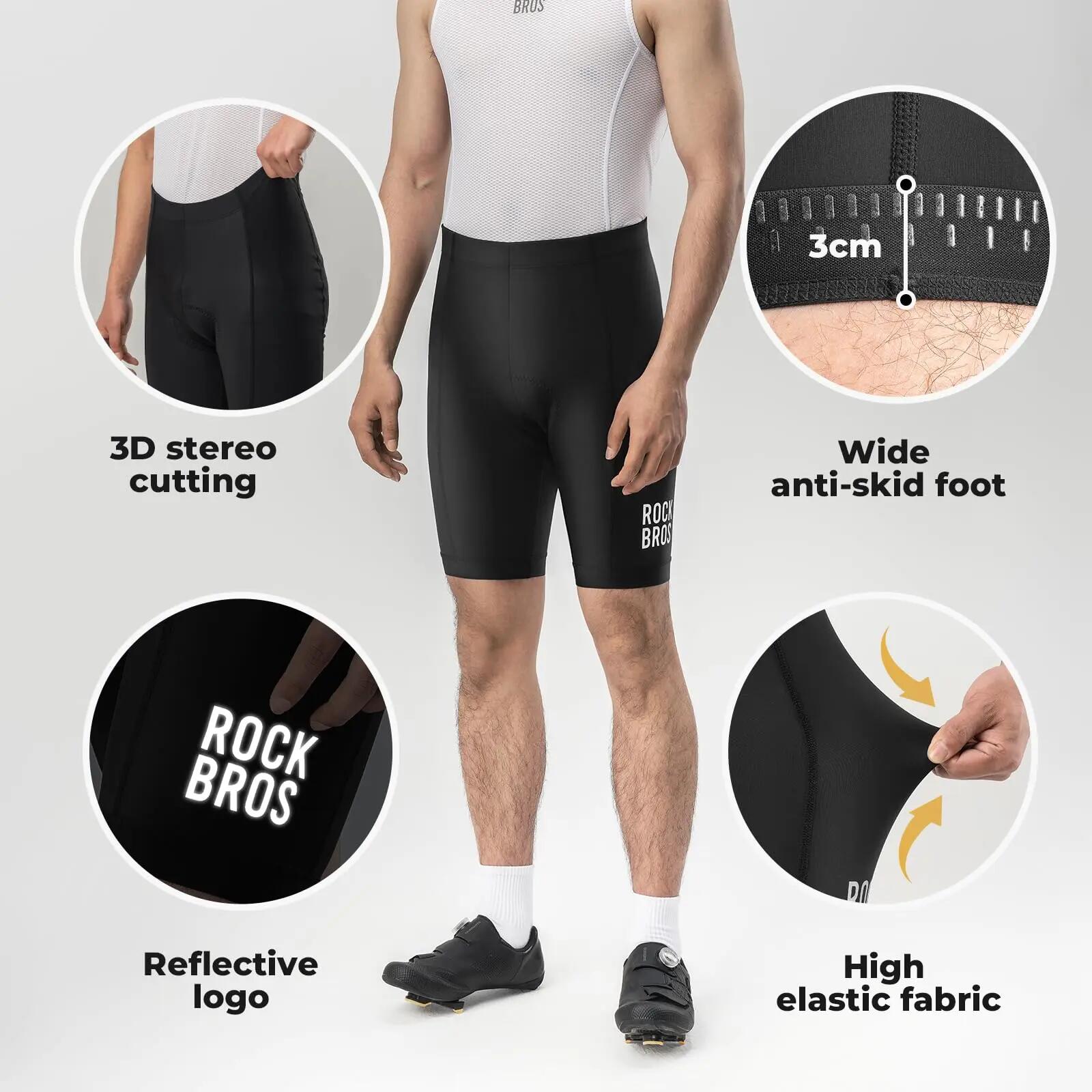 Gepolsterte Radlerhose Herren 3/7