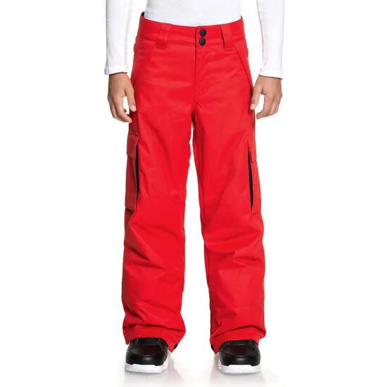 Pantalon - Hockey sur glace - Jeunes - avec poche cargo - BANSHEE - rouge