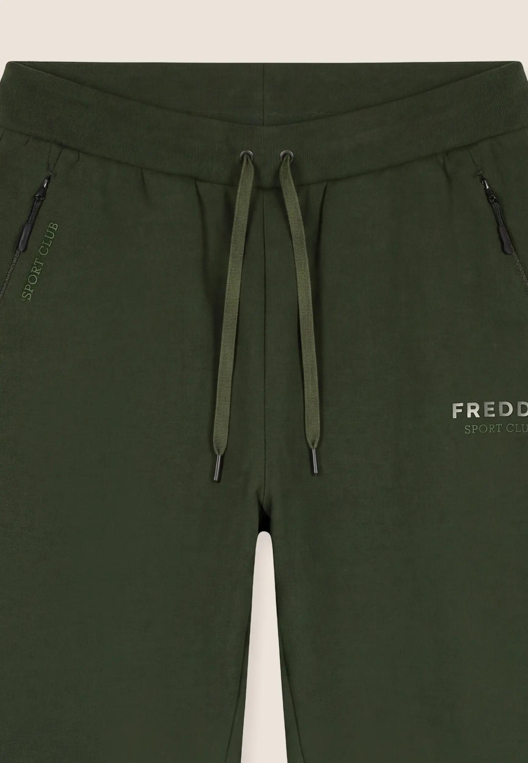 Pantaloni da Uomo in Felpa con Polsino e Zip Tasche 3/3