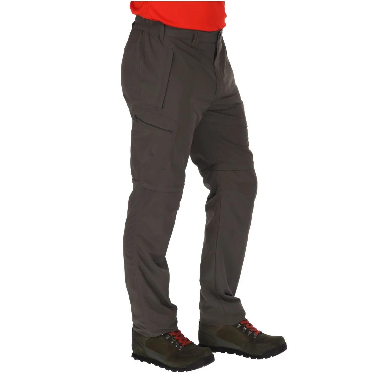 Regatta Zip Off Hose Herren Outdoorhose mit wasserabweisendem Material 2/5