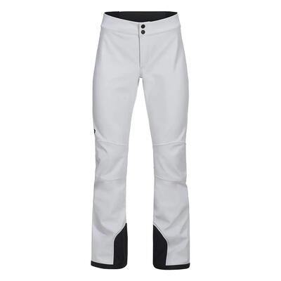 Broek - ski - vrouw - stretch, waterdicht, effen - wit