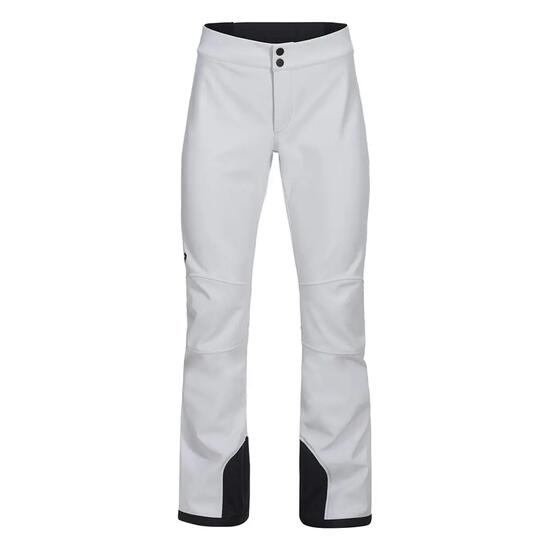 Damen - Ski - Skihose - stretch, wasserdicht, schlicht - weiß
