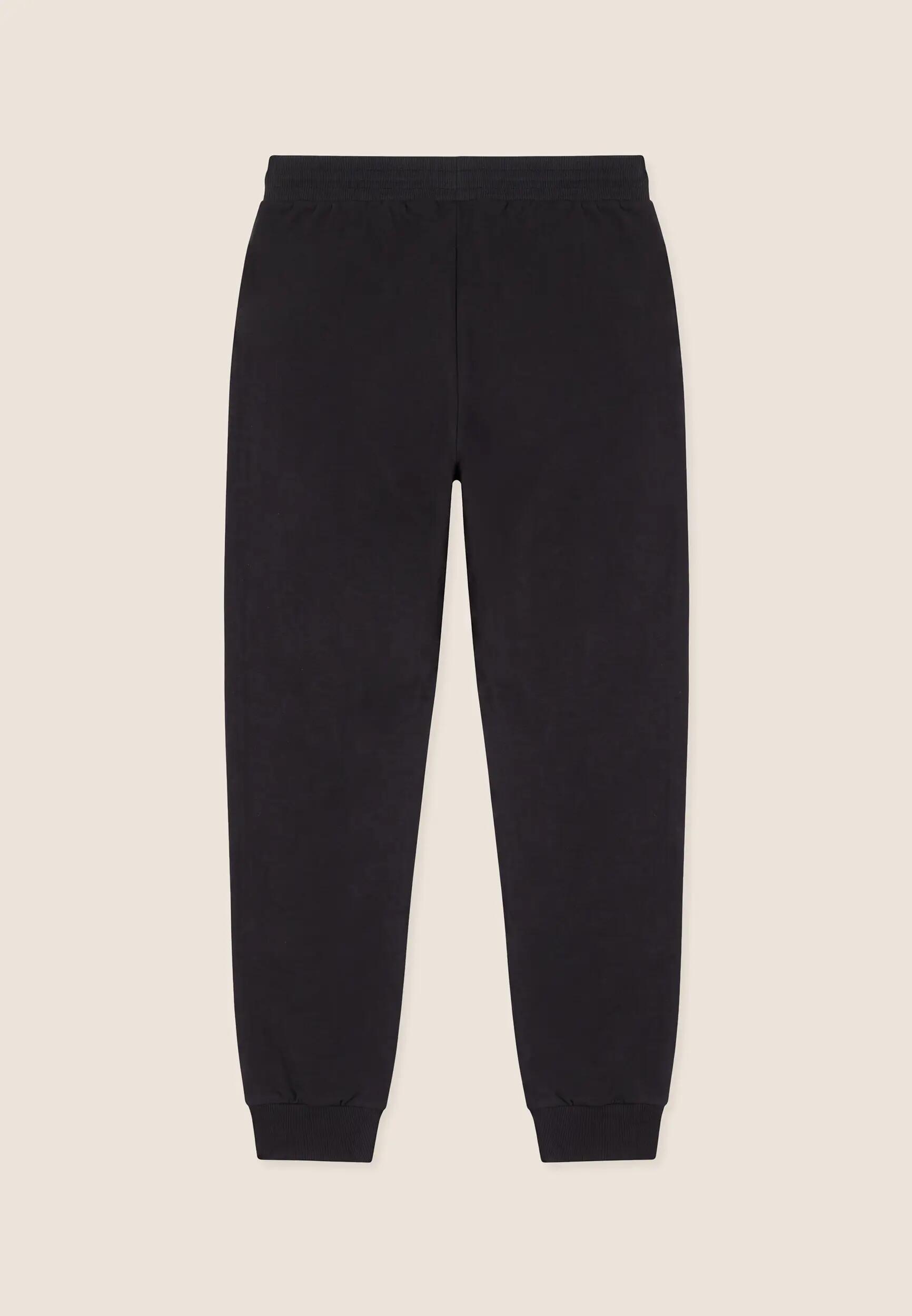 Pantaloni da Uomo in Felpa con Polsino e Zip Tasche 5/6