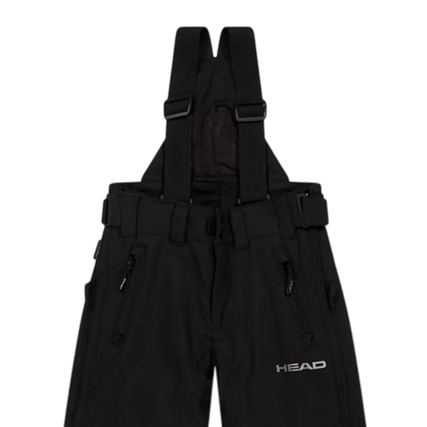 Bambini Semplice Salopette Head Pro Nero 3/4