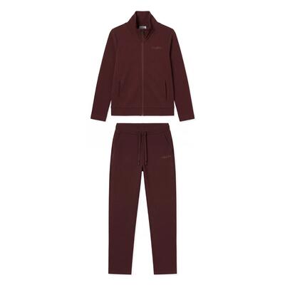Tuta Sportiva Donna con Zip Collo Alto e Dettagli in Strass