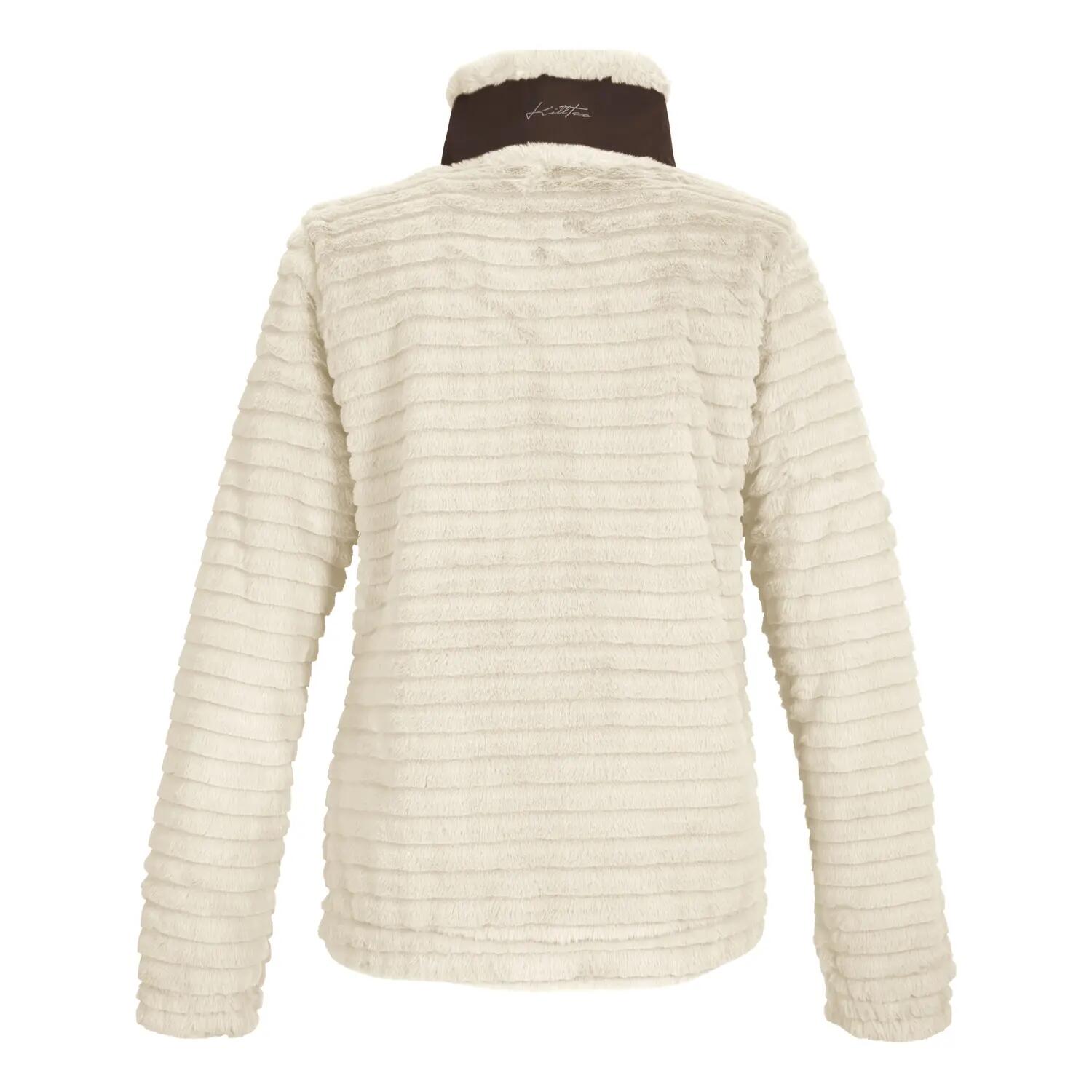 Damen Fleecejacke Fashion Fleecejacke mit Stehkragen 2/2
